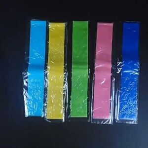 Assorted Color Stretch Resistance Bands - Pink, Blue, Yellow, Green